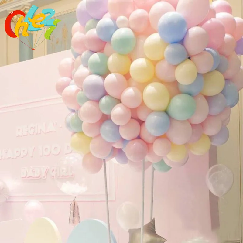 

100pcs 5inch/10inch Macaron Color Latex Balloon Wedding Decoration Baloons Baby Birthday Party Valentine's Day Decor Balloon