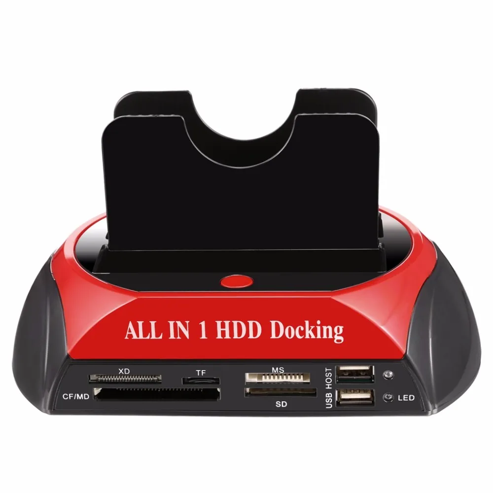  Todo en 1 HDD estación de acoplamiento Dual USB 20 de 25 