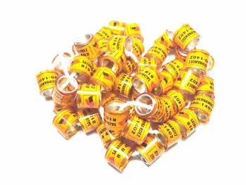 

2020 NEW 8mm aluminm with plastic rings for racing pigeon