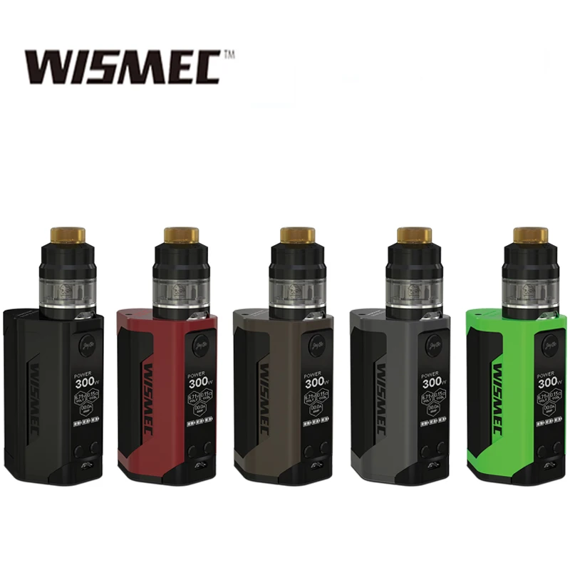 

Wismec Reuleaux RX GEN3 box mod vape with GNOME Atomizer Kit elektronik sigara Wismec cigarette electronique