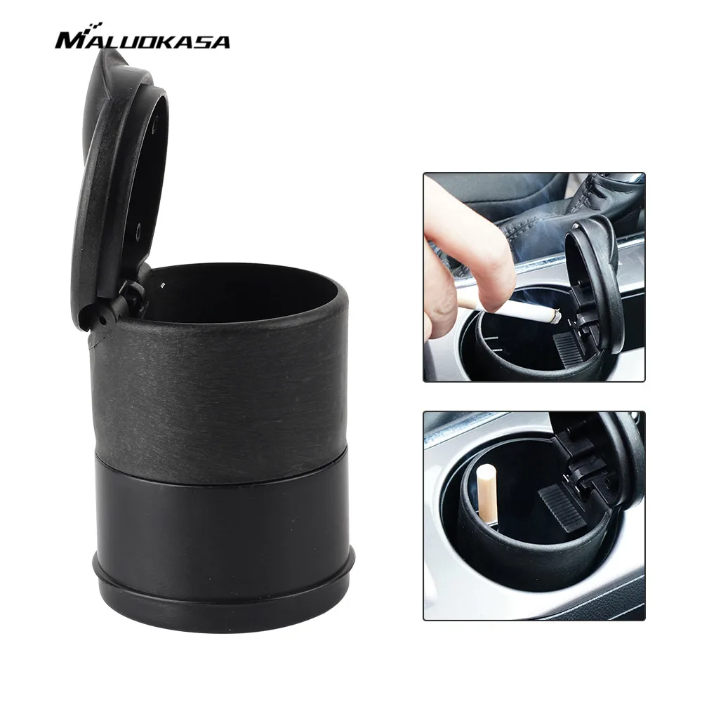 MALUOKASA Car Ashtray Cup Cigarette Smoking Ash Holder Tobacco Jar