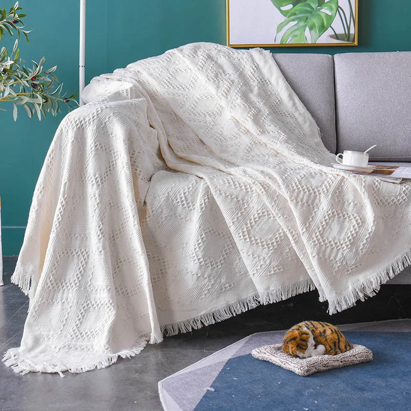 Постельное трикотажное одеяло, супер мягкое клетчатое бело-серое одеяло на кровать/покрывало для дивана, одеяло s 130*180/180*230 см - Цвет: 4