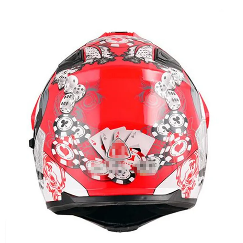 Capacete casco moto WANLI moto rcycle шлем с двойными линзами шлем для беговых гонок для внедорожных гонок мотоциклетный шлем с внутренним солнцезащитным козырьком