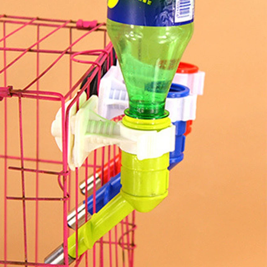 

New Arrive Pet Automatic Drinking Water Fountain Waterer Feeder Bottle Head for Small Cat Dog Rabbit Hamster Gerbil d7 405