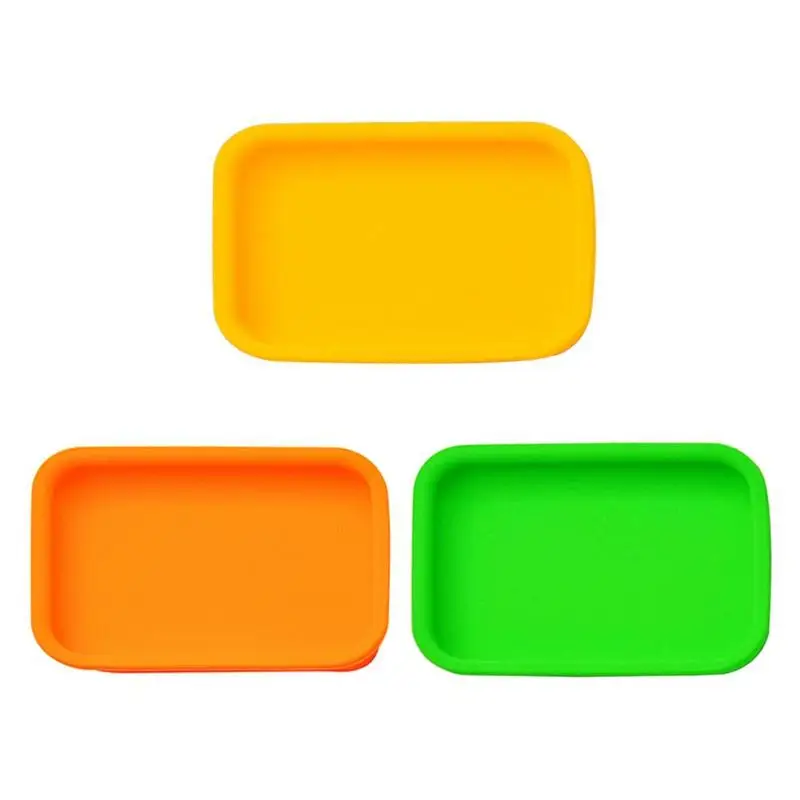 

Silicone Tobacco Rolling Tray Herb Spice Grinder Cigarette Storage Plate