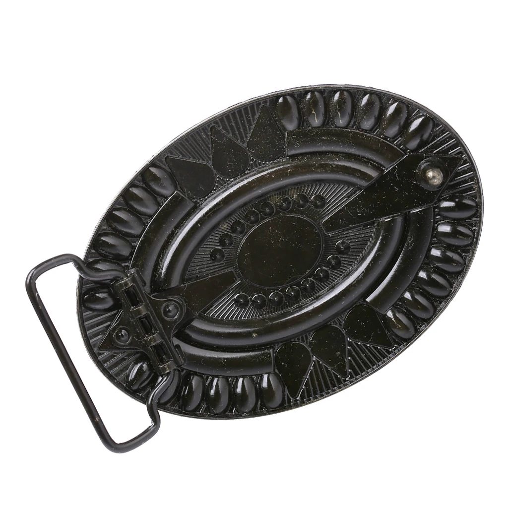 Retro Vintage Western Bohemian Boho Zinc Alloy Mens Belt Buckle Novelty Gift for belt width 3.6-3.9cm