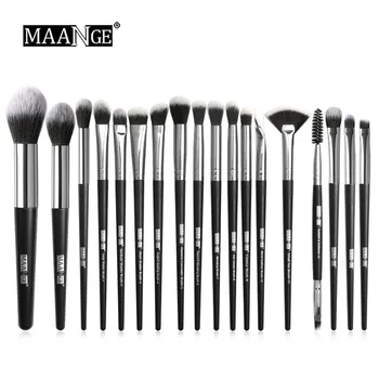 

15Pcs Wooden Cosmetic Eyebrow Eyeshadow Foundation Brush Makeup Brushes Set Women's Fashion beauty tools jl0325