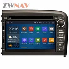 ZWNAV Android 9,0 автомобильный dvd-плеер головное устройство для VOLVO S80 1999-2005 левый авто gps навигация Радио экран карта