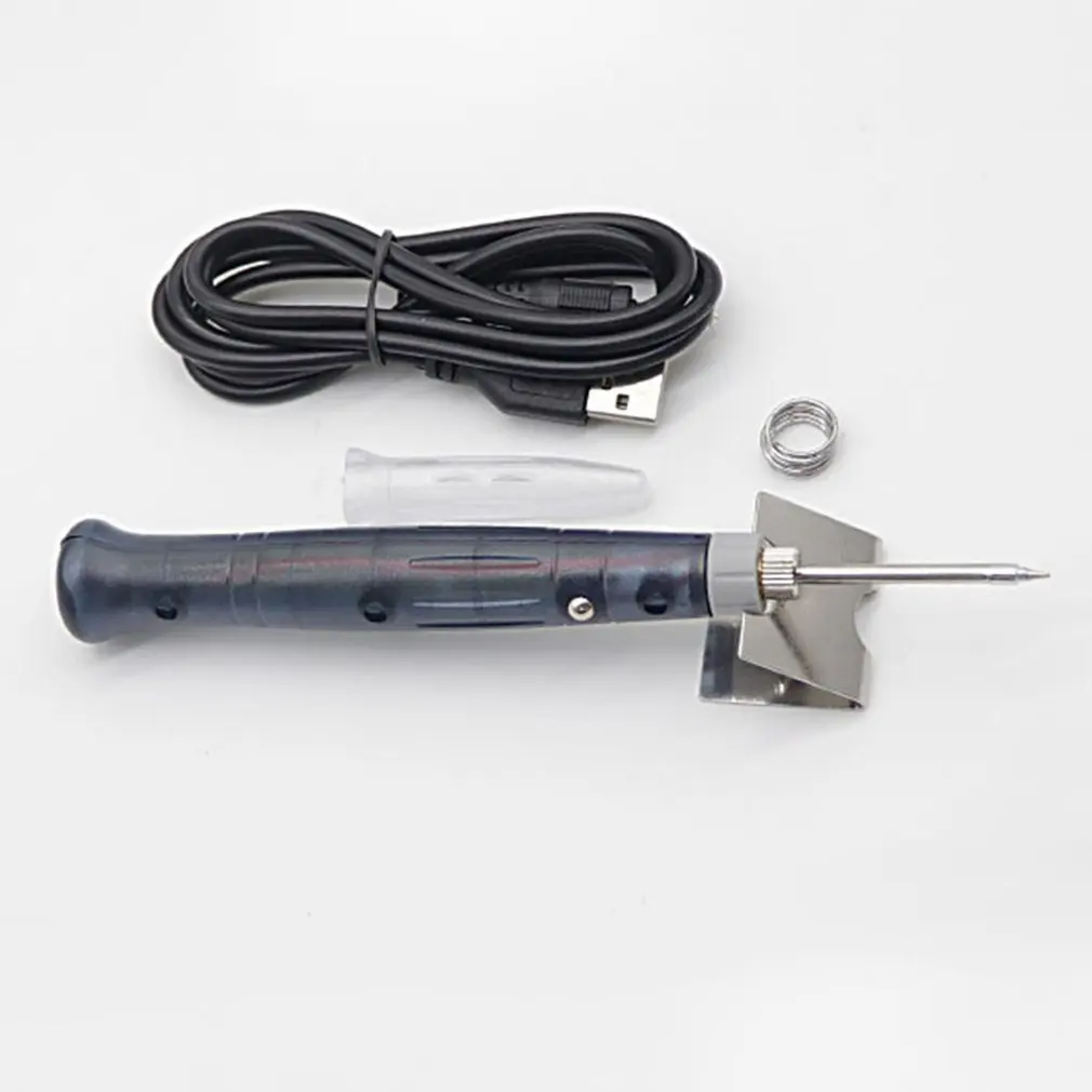 Mini Portable USB 5V 8W Electric Powered Soldering Iron Pen/Tip Touch Switch Adjustable Electric Soldering Iron Tools