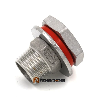 

Hex Nut Weldless Bulkhead 1/2'' MPT,Brewer Hardware,Wholesale and Retail