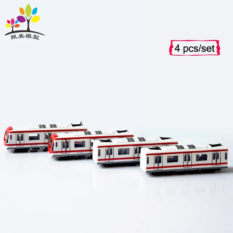

4 pieces/lot Railway and Train Model 1: 87 Building Scale Material Modeling DIY Accessories Material Alloy Train Model