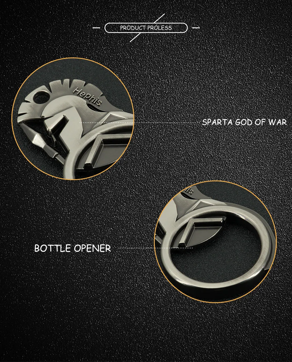 Hephis Карабин брелок для ключей и уникальный мужской Автомобильный Брелок-открывалка для бутылок многофункциональный высококачественный брелок для ключей Ювелирные изделия Подарки