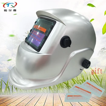 

Full Automatic welding helmet Solar and battery grinding function Welding Mask auto darkening for head protection HS02(2233DE)