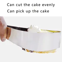 Нож для нарезки торта Нержавеющая сталь ножики для разрезки торта печенье с жидкой помадкой в центре наборы для десерта нож для торта резак формы DIY Хлеб торт Ножи; Прямая поставка