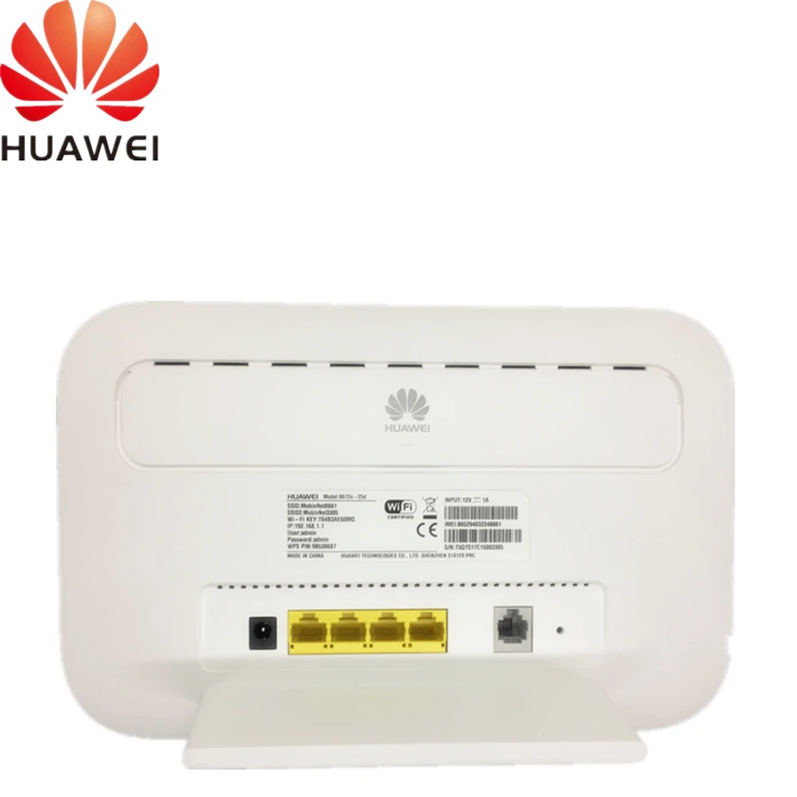 Разблокированный huawei B612 B612s-25d маршрутизатор 4G LTE Cat.6 300Mbs CPE маршрутизатор 4G беспроводной маршрутизатор+ 2 шт антенна