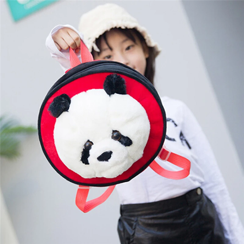 ##BUY 2019 Newest Backpack Creative Cartoon Panda Children Backpack Kindergarten Plush Pack Cute Doll Backpack Baby Toy Satchel