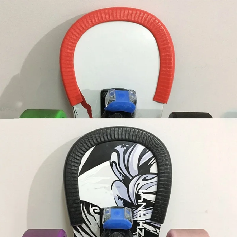 2PCS Skateboard Bumper Strip Skate Board Protection Strip 32CM for