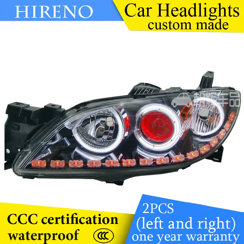 Hireno custom Modified Headlamp for Mazda 3 Mazda3 2006 12 Headlight