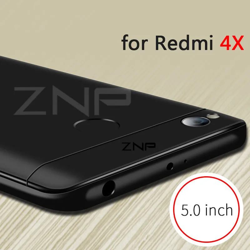 ZNP Роскошный Жесткий Чехол для Xiaomi Redmi Note 4 4X полный чехол s для Xiaomi Redmi 4X Redmi Note 4 4X чехол для телефона - Цвет: C