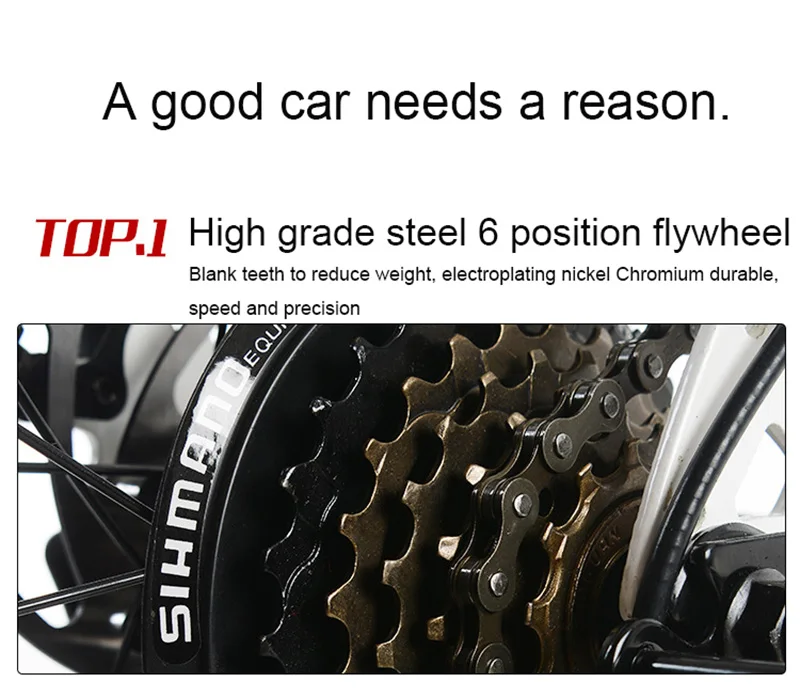 Perfect Adult Folding Bike 16-Inch Speed Change Two-Disc Brake Folding Car Small Wheel Portable Student Leisure Bicycle 10