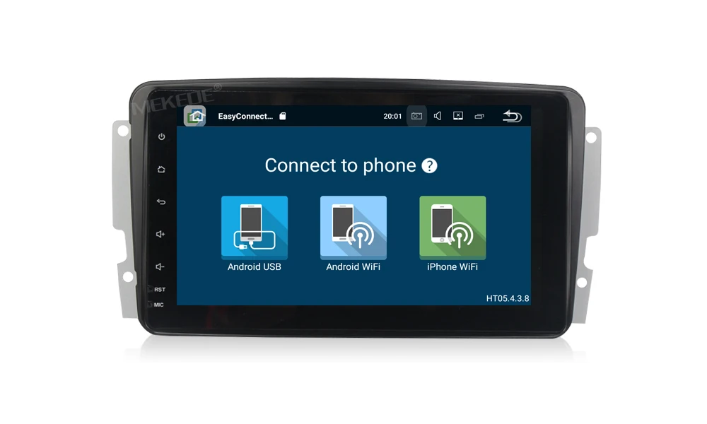Clearance Free shipping! 8" Android 7.1 Car Radio GPS For Mercedes Benz CLK W209 W203 W208 W463 Vaneo Viano Vito GPS Navigation Multimedia 18