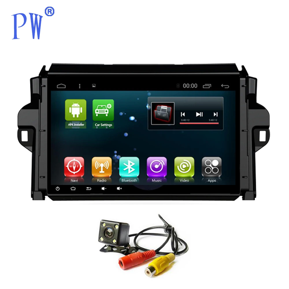 

Android 7.1/8.0 Car Radio GPS Player Navi for Toyota Fortuner SW4 2015+ Autoradio Head Unit Multimedia Stereo In Dash Navigation