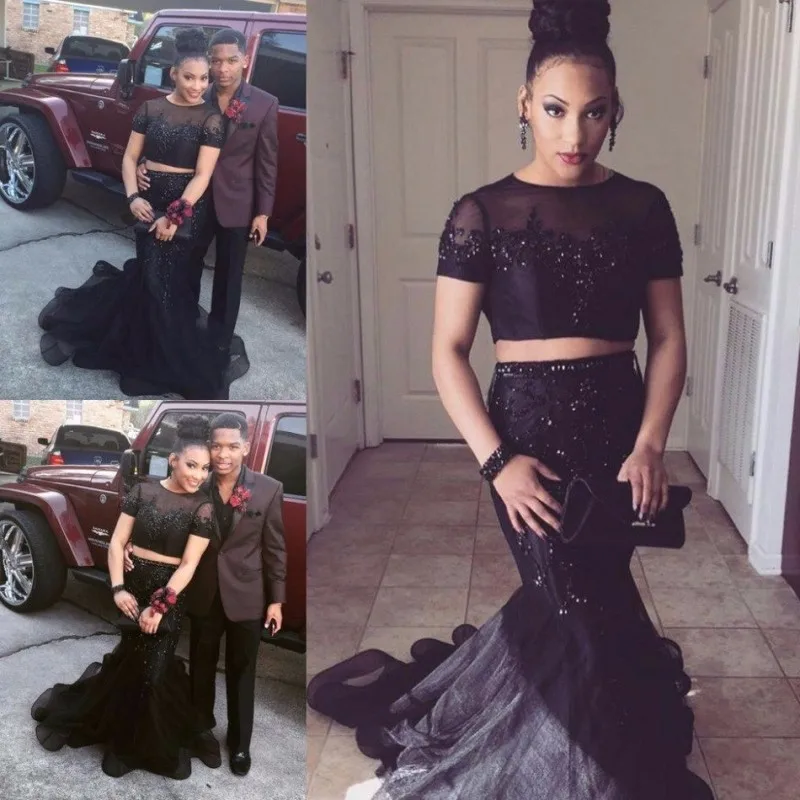 2 piece lace mermaid dress black images 2 piece lace mermaid dress black images