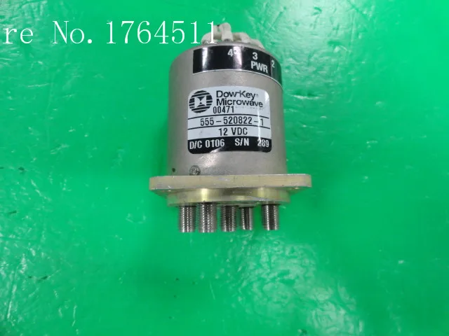 

[BELLA] DOW-KEY 555-520822-1 DC-18GHZ 12V SMA single pole five throw RF -
