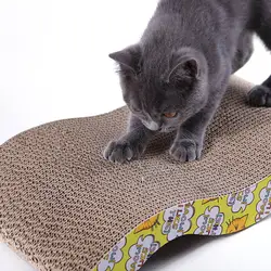 Cat Scratch доска-планшет когтеточки котенок гофрированные бумага Pad товары для кошек игрушечные лошадки Лидер продаж