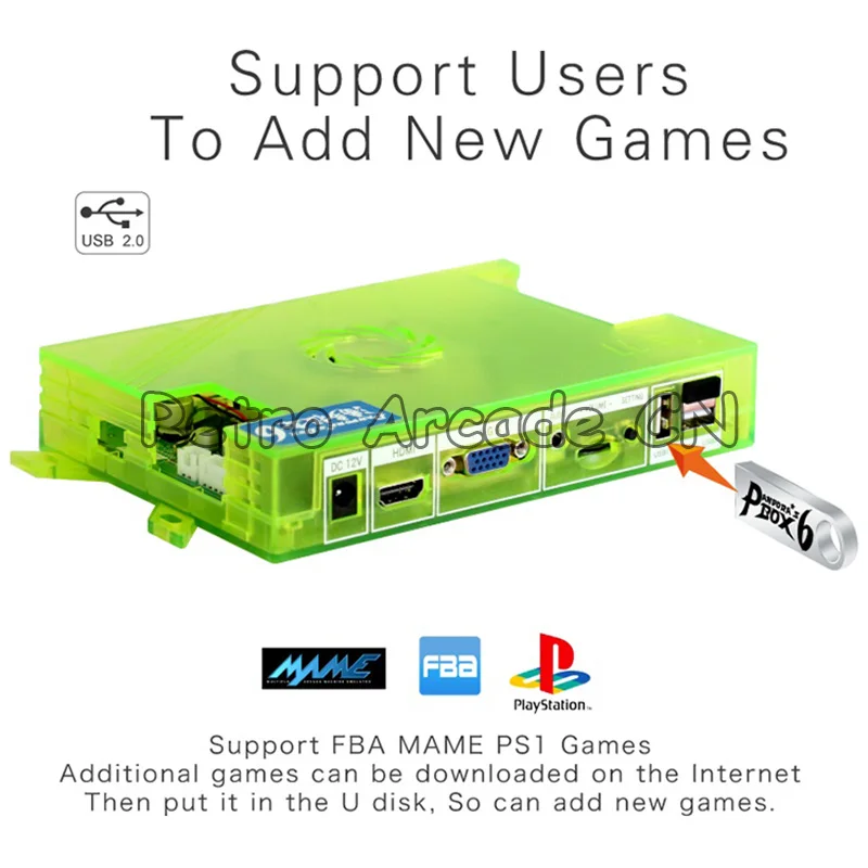 Original Pandora Box 6 PCB 1300 in 1 kit with power adapter copy Sanwa button joystick HDMI/VGA For DIY Arcade Game Machine Original Pandora Box 6 PCB 1300 in 1 kit with power adapter copy Sanwa button joystick HDMI/VGA For DIY Arcade Game Machine