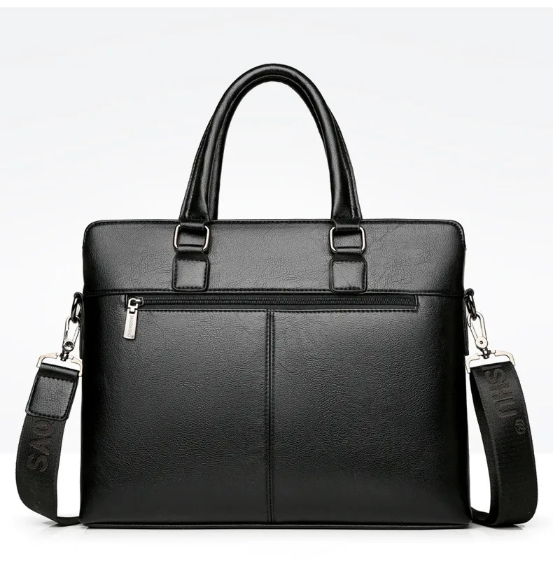 بو الجلود حقيبة أعمال الرجال حقيبة يد للحاسوب المحمول الذكور حقيبة ساعي عارضة الكتف Crossbody حقيبة سفر حقيبة