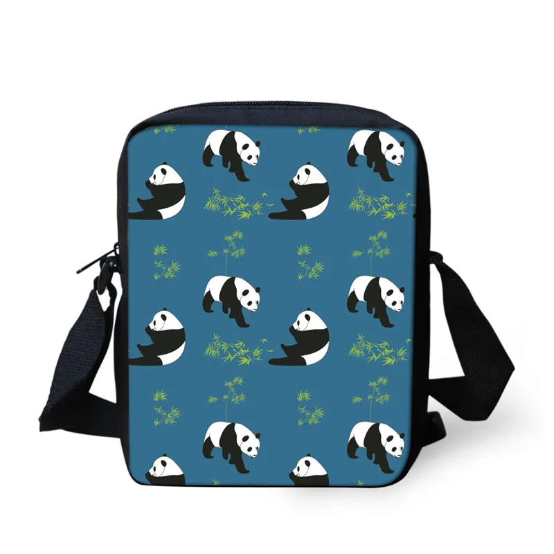 THIKIN Kawaii с принтом «панда», мини сумка Животные через плечо, школьная сумка для девочек сумки через плечо сумки из натуральной кожи детские книжные сумки - Цвет: L2729E