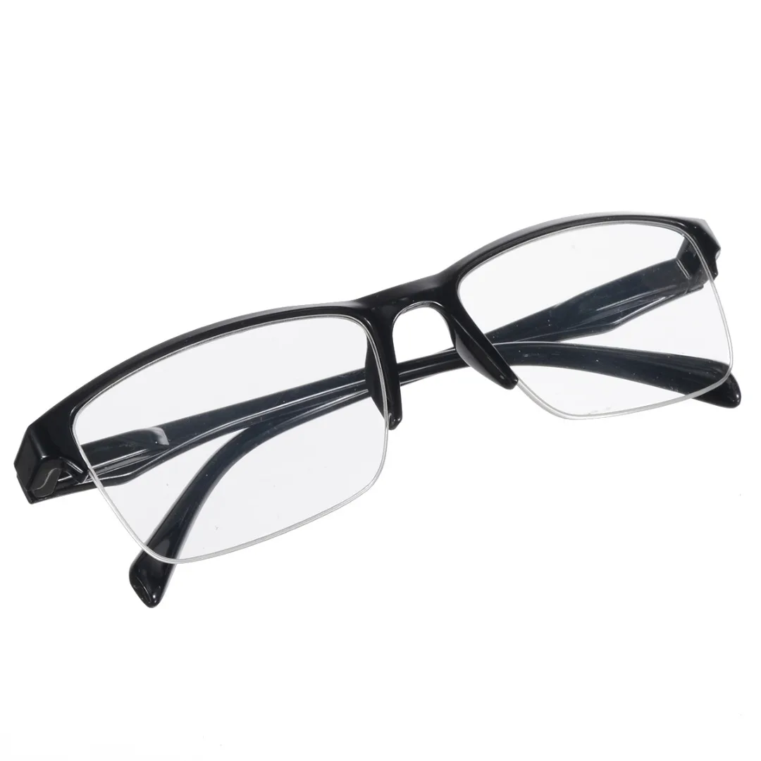 Mayitr 1PC Fashion Unisex Reading Glasses Half Frame Style Transparent Reading Glasses +0.25 to +4.0 For Eyewear  Accessories