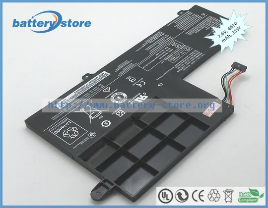 Бесплатная доставка 35 Вт Подлинная батарея L15C2PB1 5B10K84491 для Lenovo Yoga 510-14ISK (80S700EGMH) LENOVO