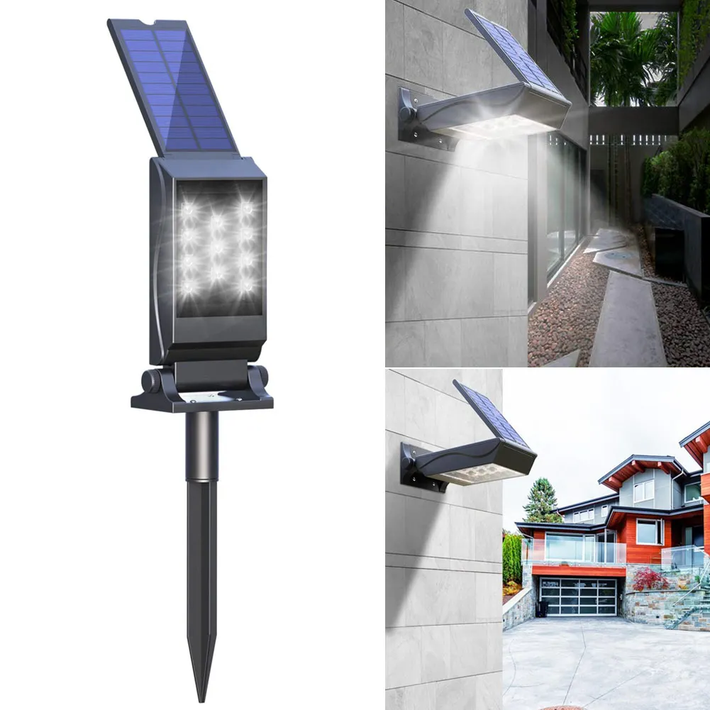 

Solar Spotlight 11 LED Bulbs Waterproof Solar Landscape Light Outdoor for Patio Pool Yard Driveway LB88
