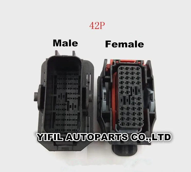 1pcs Lot 42 Pin Way Male Or Female Cars Door Harness