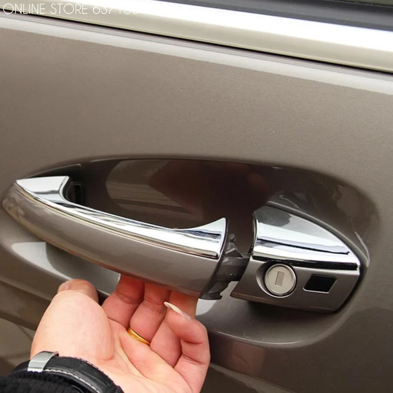 Car Exterior Door Handle Cover For Mercedes Benz B C E GLK ML Class W204 W204 W212 E200 E250 E300 E350 ,Car Styling