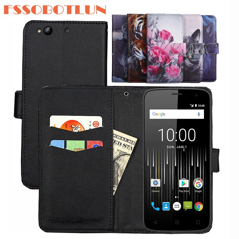 

FSSOBOTLUN 9 Colors For Altice S21 Case PU Leather Retro Flip Cover Shell Magnetic Fashion Wallet Cases Kickstand Strap