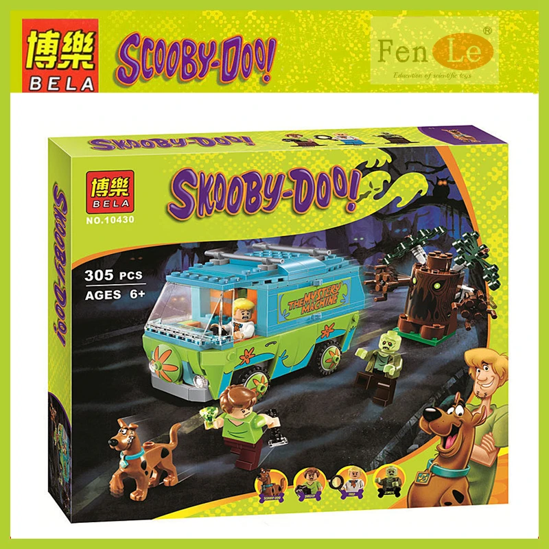 

Bela 10430 Toys 109pcs Scooby Doo Mummy Museum Building Blocks bricks Toys for children gift