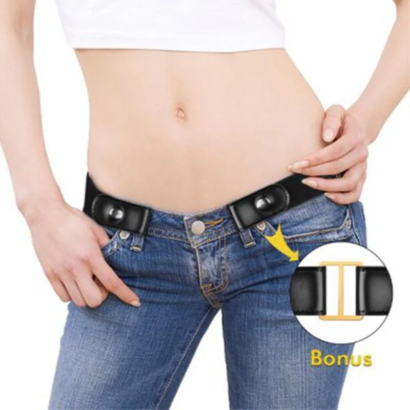 comicsahoy.com : Buy Buckle Free Belt For Jean Pants,Dresses,No Buckle Stretch Elastic Waist ...