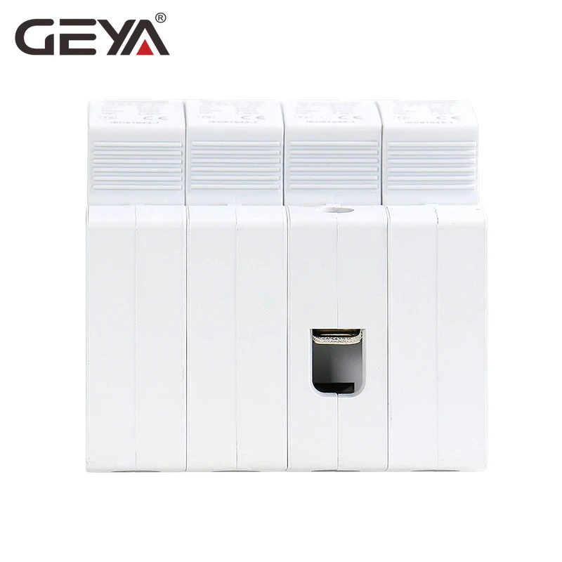 GEYA GSP8-4P din-рейку SPD AC275V AC385V 400V 440V 20KA-40KA SPD 4P дом устройство защиты от перенапряжения Низковольтное устройство