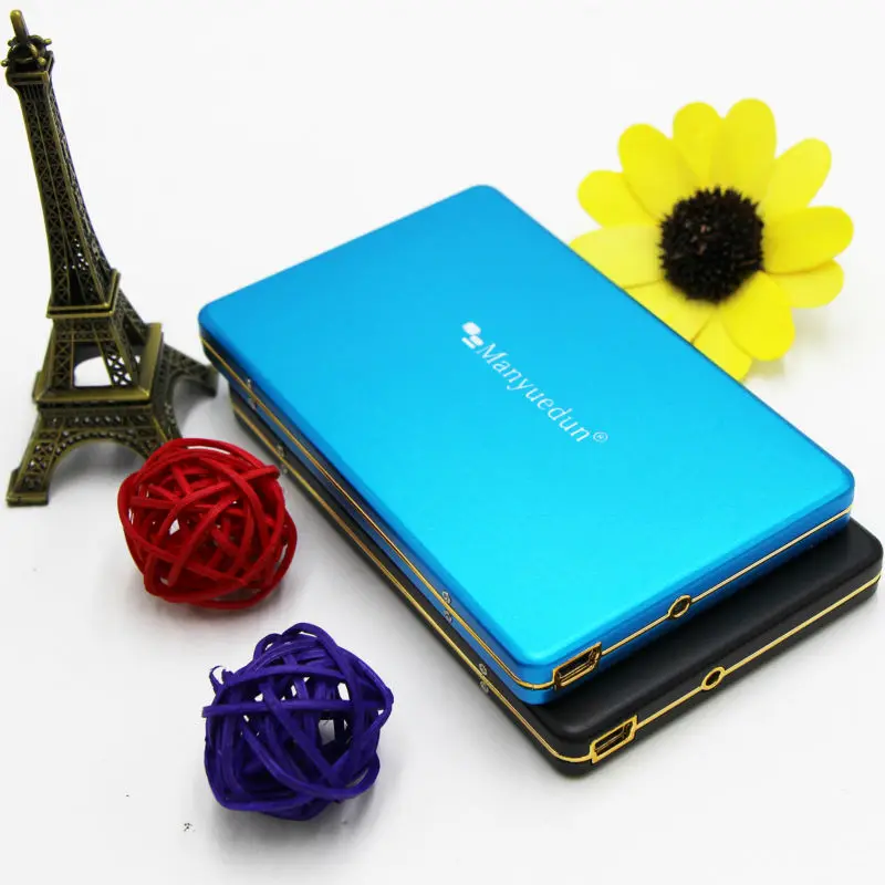 free delivery 2.5 "mobile phone original community usb2.0 external hard drive hdd storage disk plug and play on sale/120G the fastest external hard drive