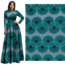 Синяя клетка! Летняя новинка, Цифровая печатная ткань, Национальный стиль, хлопковая ткань для одежды,, хлопковая ткань, Анкара, Африканский Воск