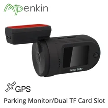 Mini 0807 (Upgraded 0805) Dash Camera 1080P GPS Car DVR Dual TF Card Port Video Recorder with Amba A7LA50Chip Parking Monitor