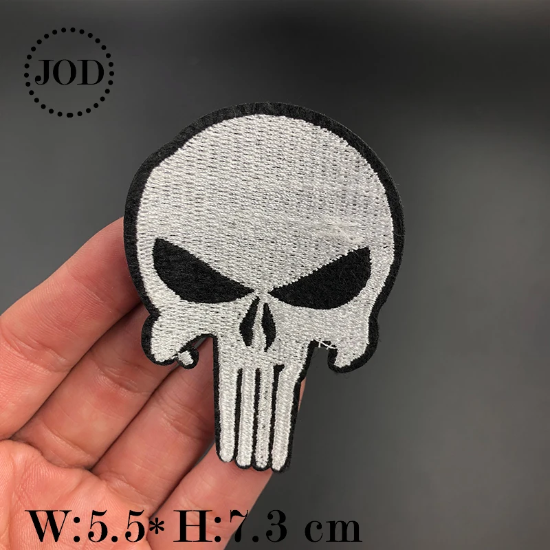 Skull Skeleton X-ray Animal Embroidered Patch Sew On Iron On Applique DIY Badge Skull Skeleton X-ray Animal Embroidered Patch Sew On Iron On Applique DIY Badge