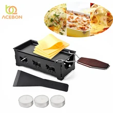 

Mini Solid Wood handle Cheese plate baking tools Cheese tray Home baking oven microwave oven use Non-Stick Cheese pan dish