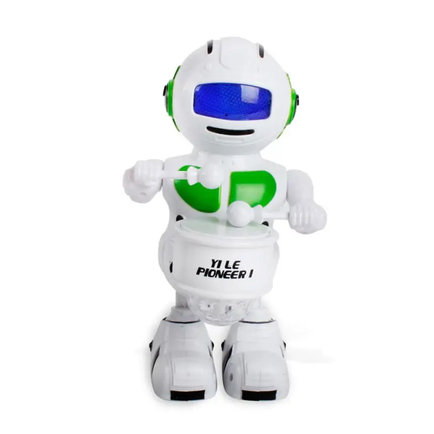 Smart Bot Robot For children 2017 Electronic Walking Dancing Drum Smart