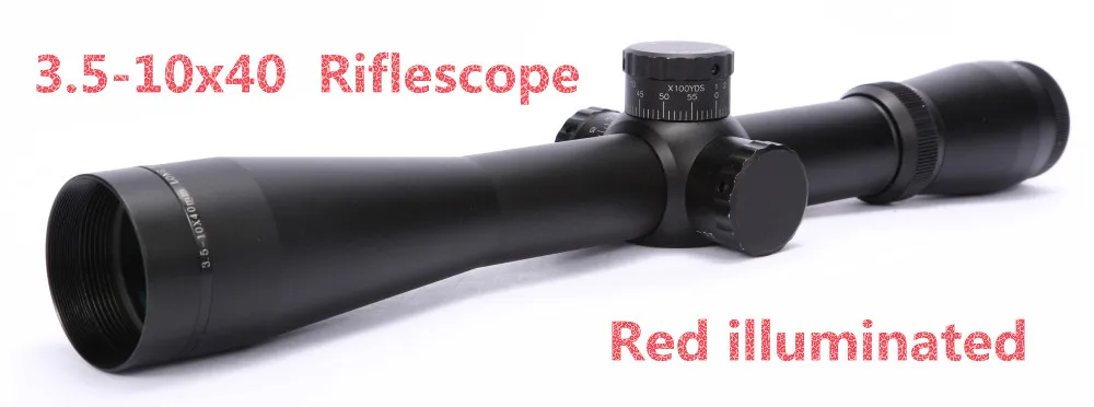 

Free shipping 3.5-10x40 M3 Mark3 Mil-dot Airsoft Riflescope Red illuminated Sight Air Gun Pistol Scope For Hunting