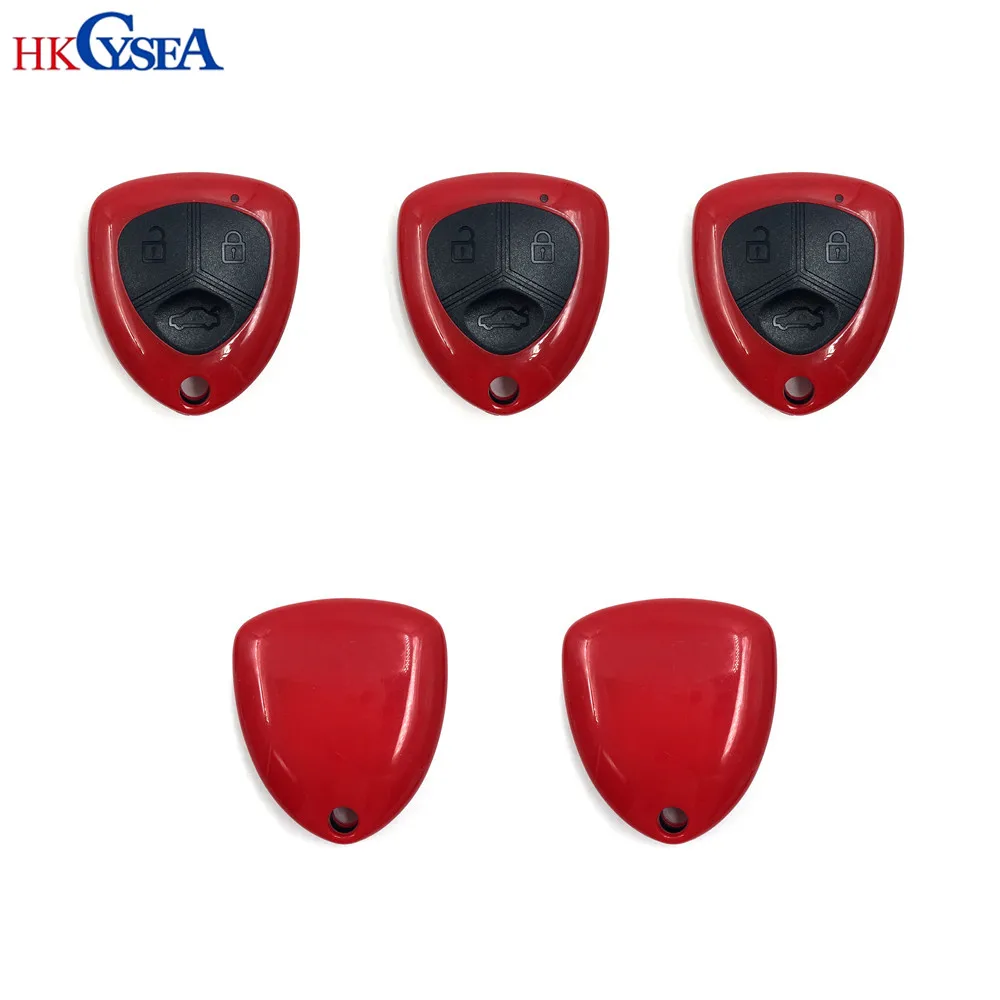 

HKCYSEA 5pcs English Version VVDI2 Universal 3 Buttons Remote Car Key for Xhorse MINI Programmer