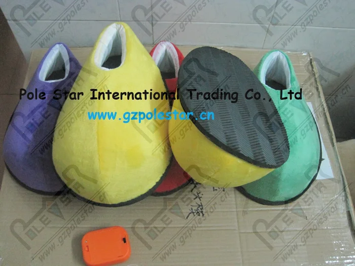 yellow shoes Маскарадные костюмы обувь толстые Нескользящие подошвы аксессуары перчатки для маскарадных костюмов - Цвет: yellow shoes